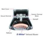 Infrared heater that transmits heat without contact