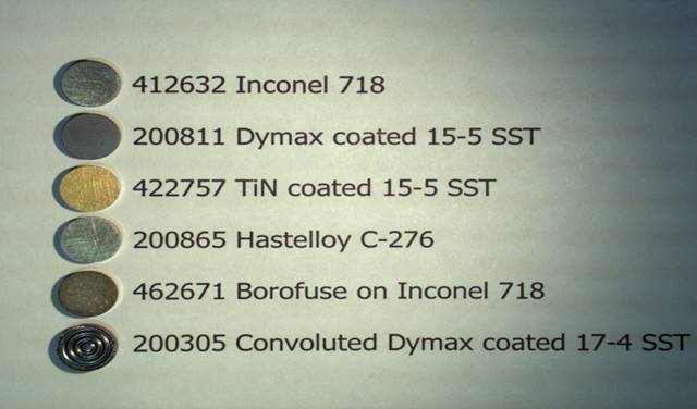 material coating diaphragm construction